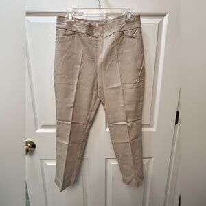 Talbots Stylish Tan Pants size 12p